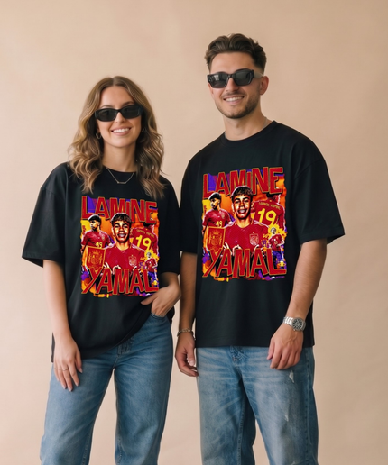 Lamine Yamal España Vibrant Collage Fan T-Shirt Vol. 3