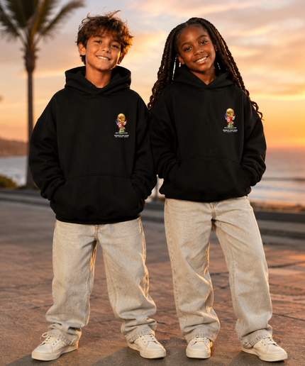 Timothy Weah #21 USA Kids Fan Hoodie - Sunset Edition