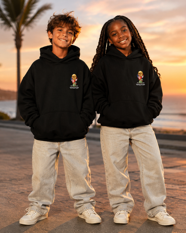 Timothy Weah #21 USA Kids Fan Hoodie - Sunset Edition