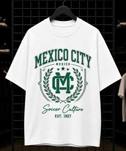 Mexico City MC Crest Soccer Culture Est. 1927 Unisex Fan T-Shirt