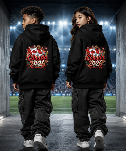 Canada 2026 FIFA World Cup Kids Fan Hoodie