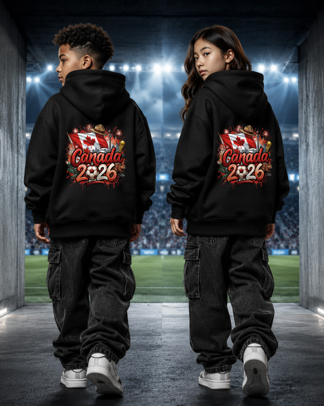 Canada 2026 FIFA World Cup Kids Fan Hoodie