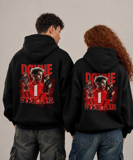 Dayne St. Clair Canada #1 Red Vintage Bootleg Unisex Fan Hoodie