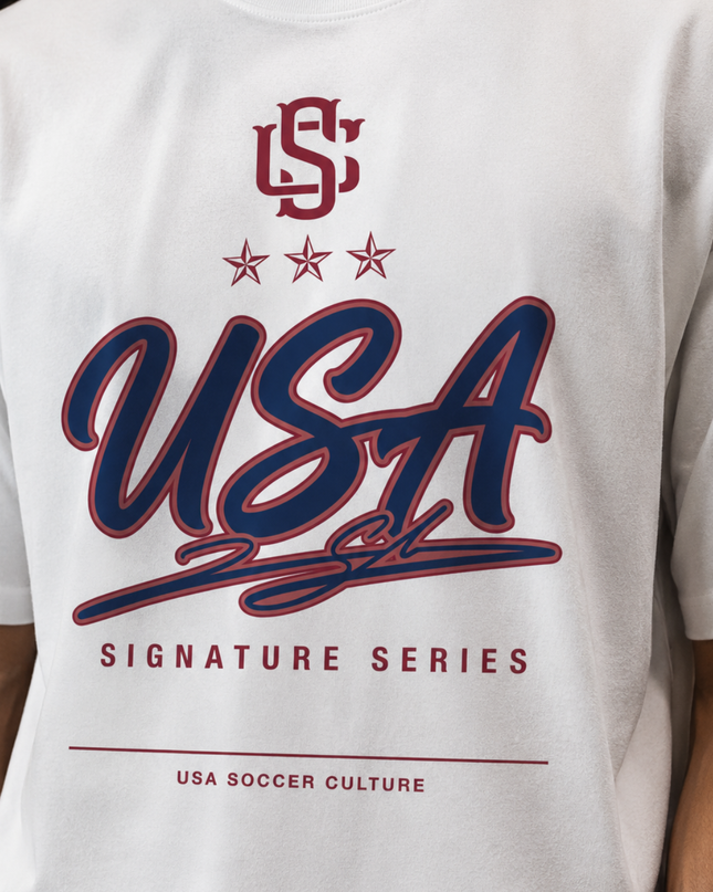 USA Signature Series Soccer Culture Kids Fan T-Shirt