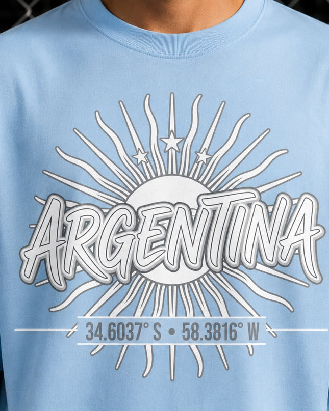 Argentina Coordinates Unisex Fan T-Shirt