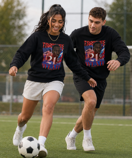 Timothée Weah USA 2026 Unisex Fan Crewneck