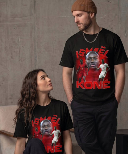 T-shirt de supporter unisexe Ismaël Koné Canada Soccer Coupe du Monde 2026