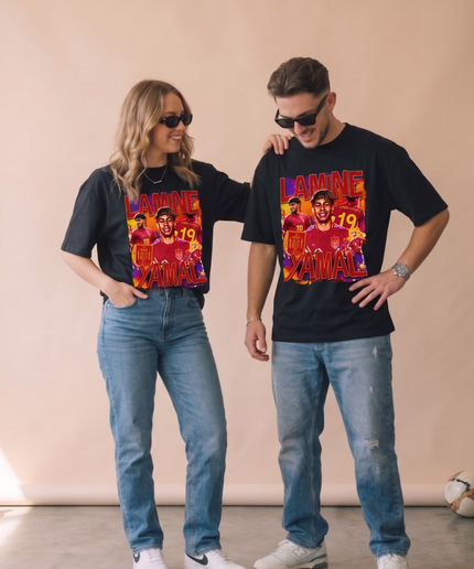 Lamine Yamal España Vibrant Collage Fan T-Shirt Vol. 3
