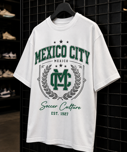 Mexico City MC Crest Soccer Culture Est. 1927 Unisex Fan T-Shirt