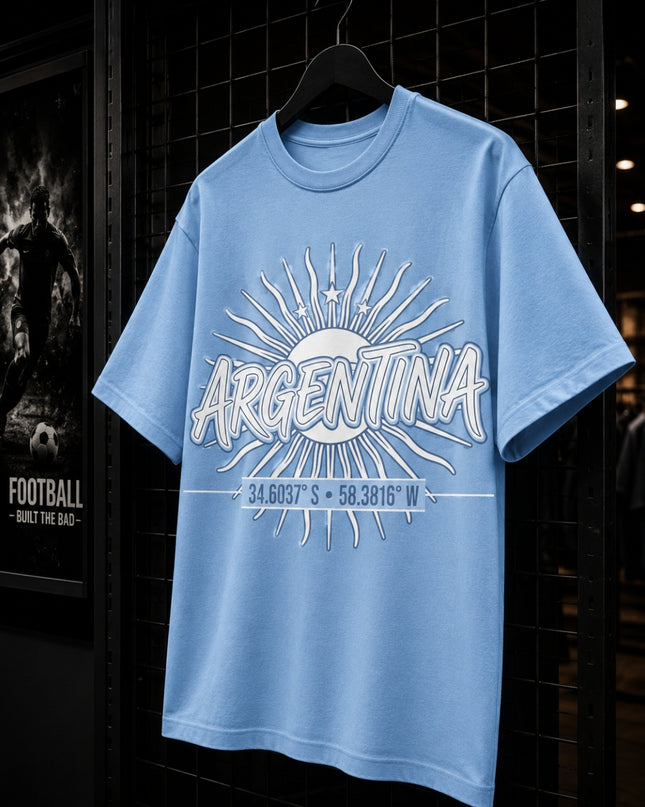 Argentina Coordinates Unisex Fan T-Shirt
