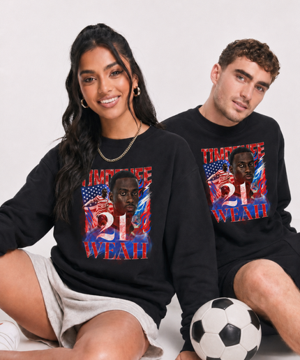 Timothée Weah USA 2026 Unisex Fan Crewneck