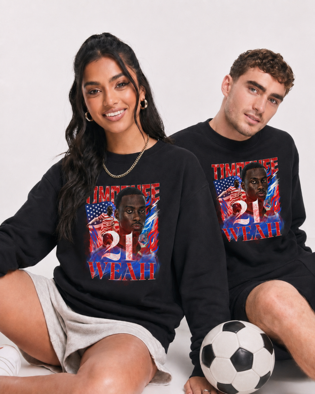 Timothée Weah USA 2026 Unisex Fan Crewneck