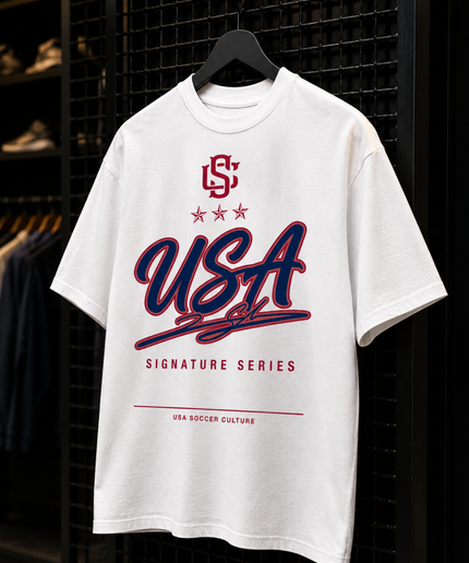 USA Signature Series Soccer Culture Kids Fan T-Shirt