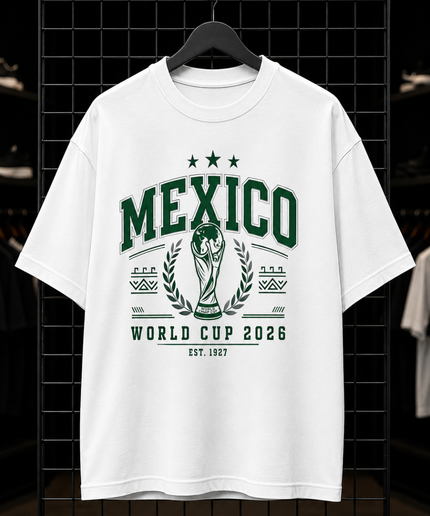 Mexico World Cup 2026 T-Shirt White Front