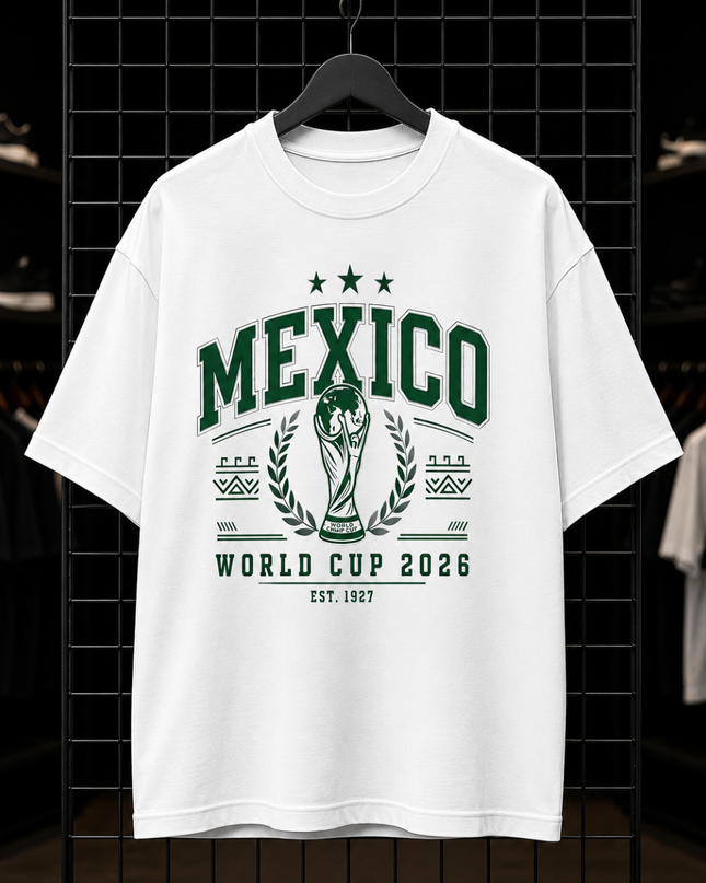 Mexico World Cup 2026 T-Shirt White Front