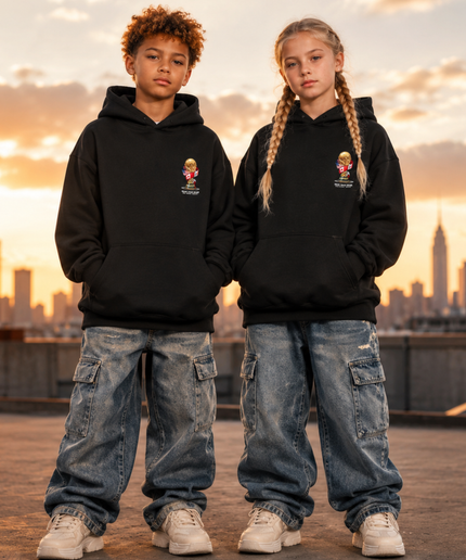 Jonathan David #20 Canada Kids Fan Hoodie - Qualifier Edition
