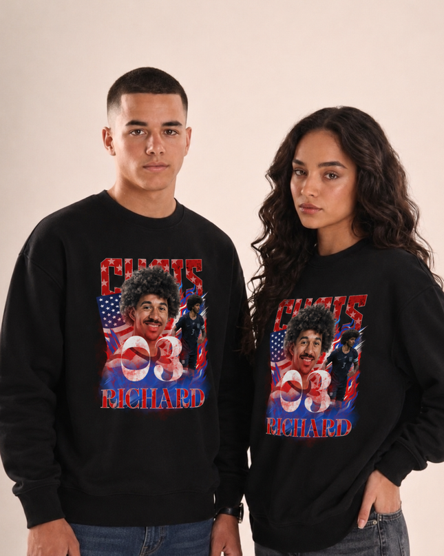 Chris Richard USA 2026 Unisex Fan Crewneck