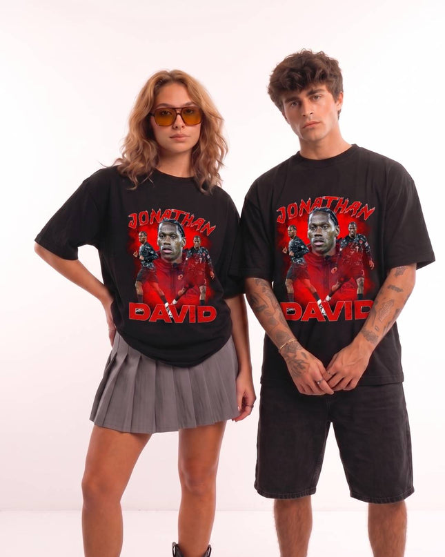 Jonathan David Canada Soccer World Cup 2026 Unisex Fan T-Shirt