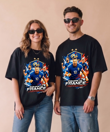 Équipe de France Coupe du Monde 2026 Squad Unisex Fan T-Shirt