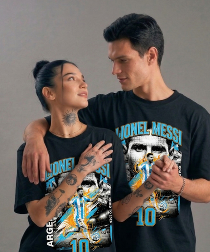 T-shirt supporter Argentine Lionel Messi