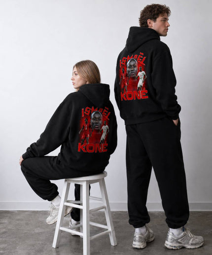 Ismael Kone Canada #8 Red Vintage Bootleg Unisex Fan Hoodie