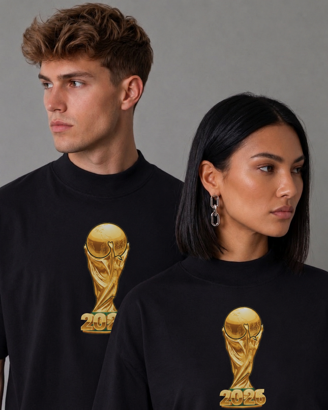 World Cup 2026 Golden Trophy Unisex Fan T-Shirt