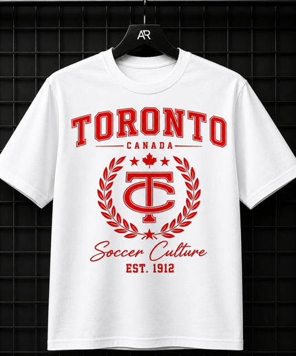 Toronto Canada Soccer Culture Est. 1912 Unisex Fan T-Shirt
