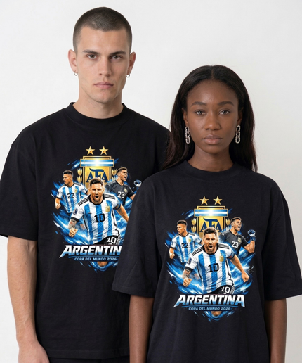T-shirt fan Coupe du Monde Argentine 2026