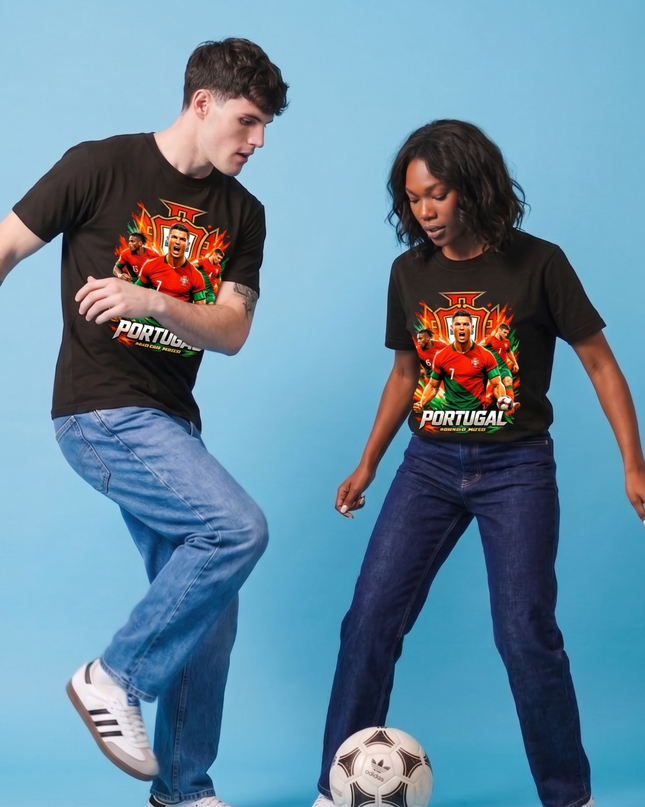 T-shirt Fan Portugal Coupe du Monde 2026