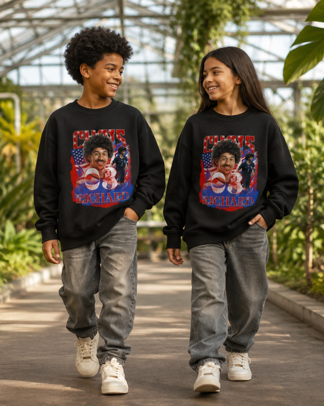 Chris Richard USA 2026 Kids Fan Crewneck