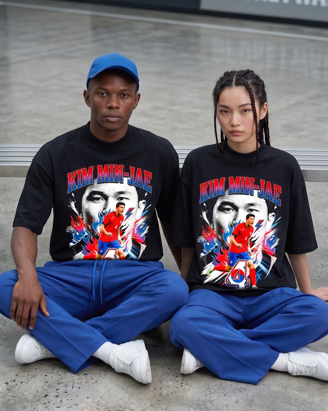 Kim Min-Jae #4 South Korea National Team World Cup 2026 Unisex Fan T-Shirt