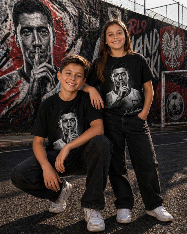 Robert Lewandowski Poland Kids Fan T-Shirt