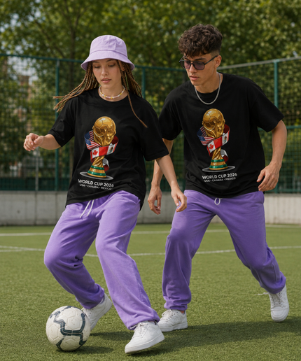 World Cup 2026 USA Canada Mexico Trophy Unisex Fan T-Shirt