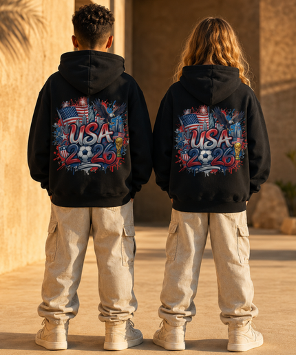 USA 2026 World Cup Kids Fan Hoodie