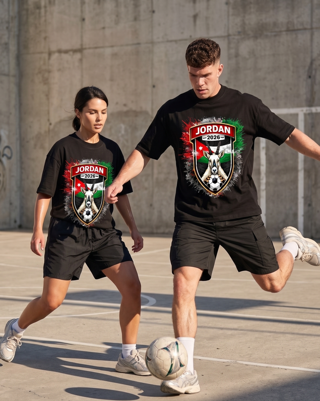 Jordan 2026 Oryx Crest Shield Unisex Fan T-Shirt
