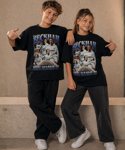 T-shirt Enfant Fan David Beckham Real Madrid