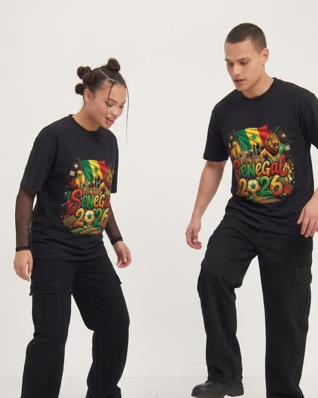 Senegal 2026 Soccer World Cup Lions of Teranga Unisex Fan T-Shirt