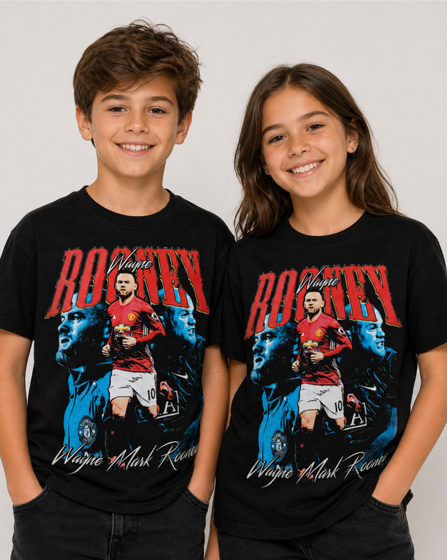 Wayne Rooney Manchester United Kids Fan T-Shirt