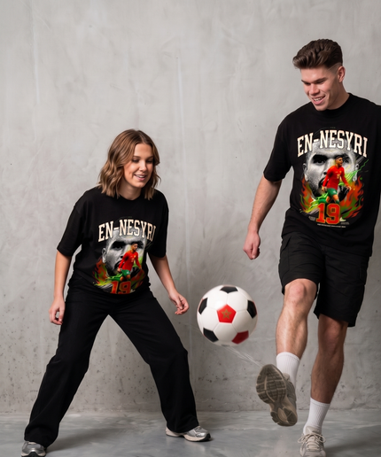 Youssef En-Nesyri Maroc #19 WC2026 T-shirt Unisexe pour Fans