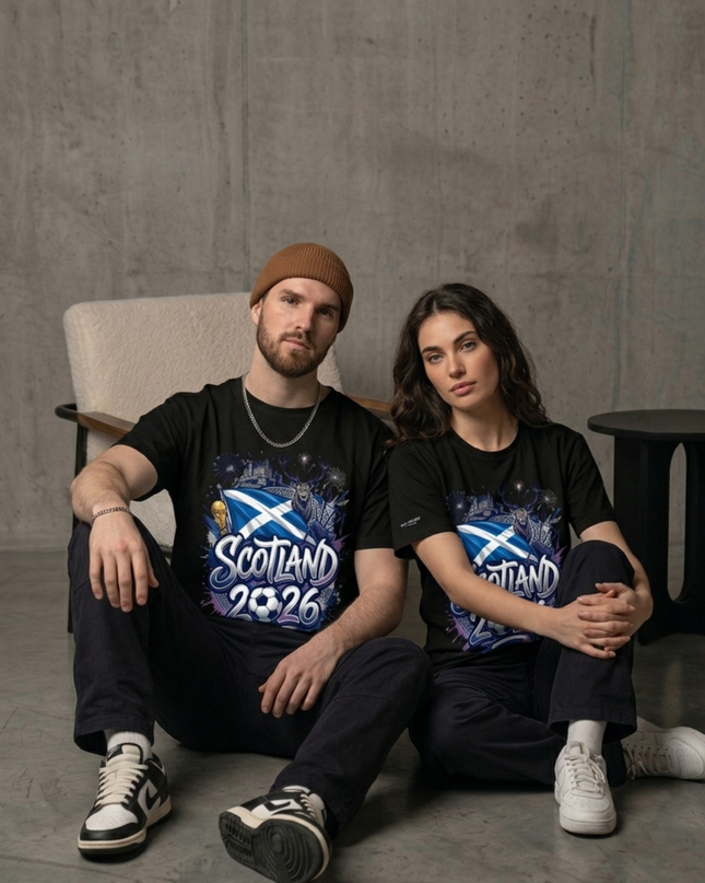 Scotland 2026 Graffiti Heritage Edition Soccer World Cup Unisex Fan T-Shirt