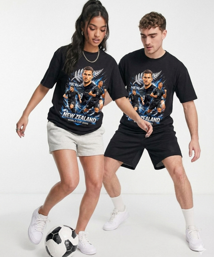 New Zealand All Whites World Cup 2026 Unisex Fan T-Shirt