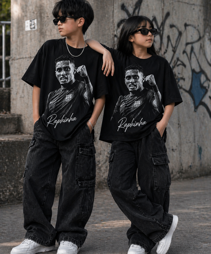 T-shirt Enfant Fan de Raphinha Barcelone