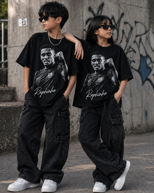Raphinha Barcelona Kids Fan T-Shirt