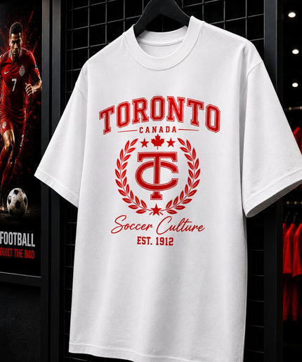 Toronto Canada Soccer Culture Est. 1912 Unisex Fan T-Shirt