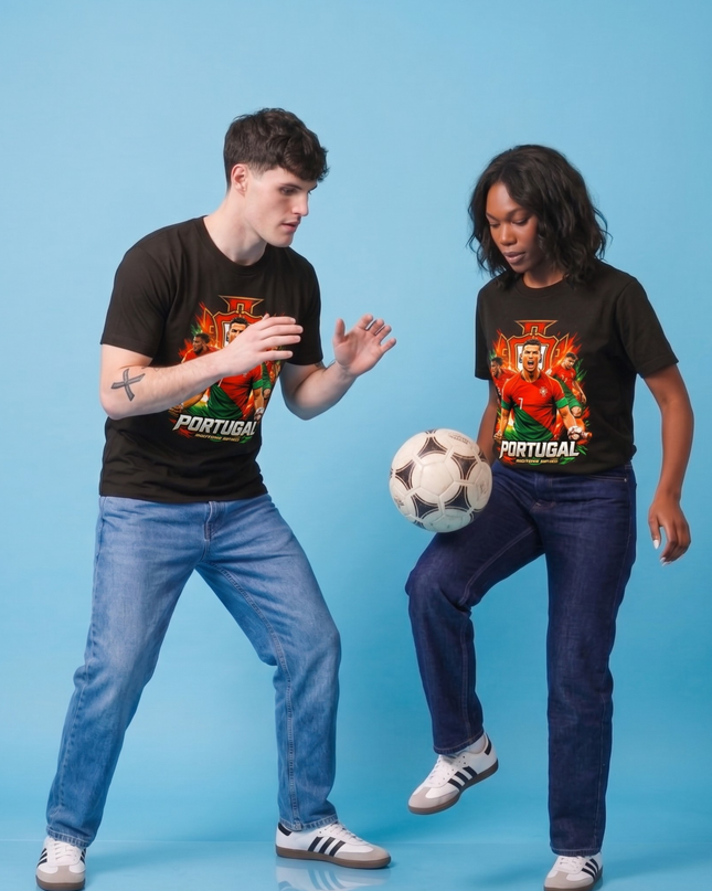 T-shirt Fan Portugal Coupe du Monde 2026