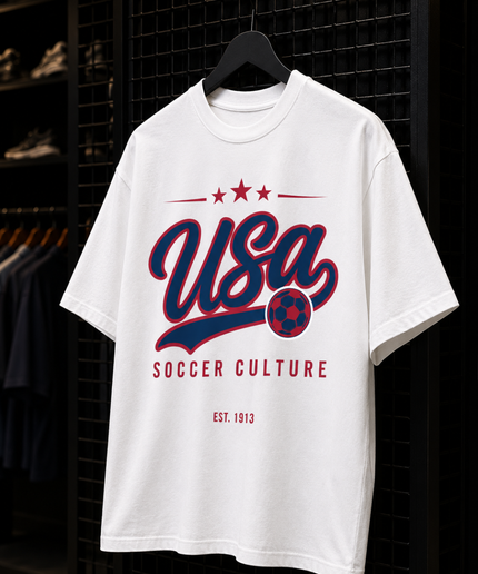 USA Soccer Culture Est. 1913 Unisex Fan T-Shirt