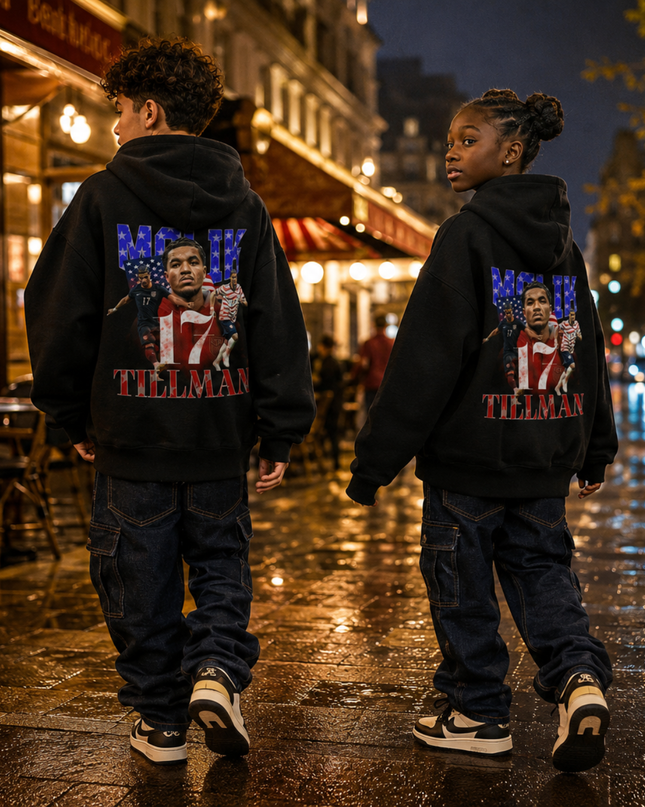 Malik Tillman #17 USA Kids Fan Hoodie