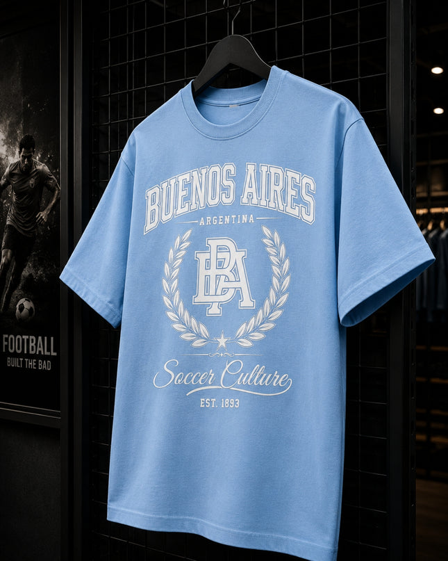 Buenos Aires Argentina Soccer Culture Est. 1893 Unisex Fan T-Shirt