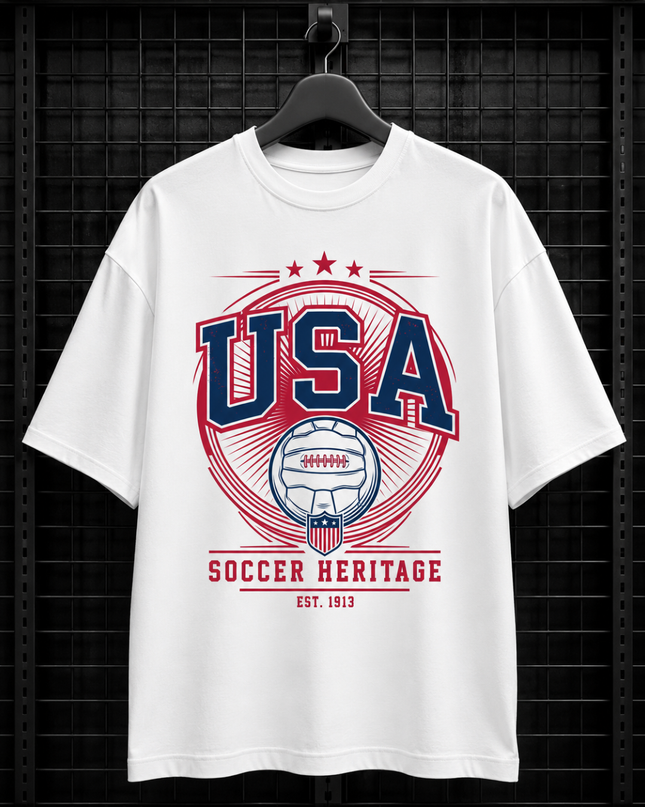 USA Soccer Heritage Est. 1913 Kids Fan T-Shirt