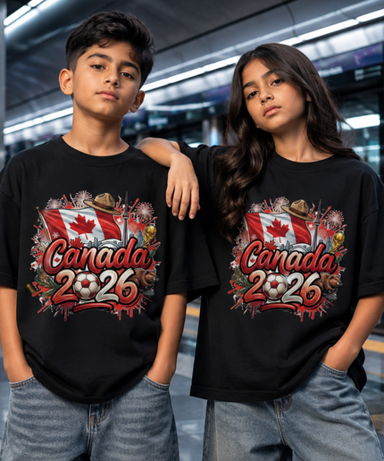 Canada 2026 FIFA World Cup Kids Fan T-Shirt